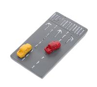 Yardwe Miniatura Strada Accessori per Ferrovie Decorazioni per Diorama e Counseling Psicologico Resina per Collezionisti