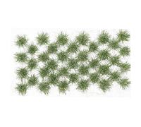 Yardwe Miniature Grass Cluster for Scenic Modeling Artificial Simulation Grass for Table and Model Train Landscapes Resin Material Dark Color