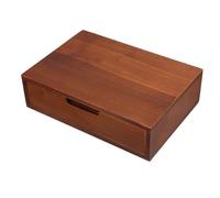 Yardwe Mobiletto da Scrivania Cassetti in Legno Marrone Vintage