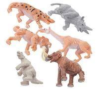Yardwe Modelli Animali Preistorici per Giocattoli Educativi in Plastica Decorazioni da Tavolo e Ausili Didattici per Scuola Modelli Grandi Animali Antichi per Apprendimento Interattivo