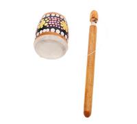 Yardwe Musicale Legno per Percussioni Guida Legno Naturale Strumento Artigianale Portatile per Musicisti e Principianti e creatività