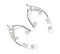 Yardwe Orecchini Ear Cuff Clip da Donna Design Forma di Orecchio Accessori Moda Non Piercing per Ragazze ed Elfi Facili da Indossare e Personalizzare lo Stile