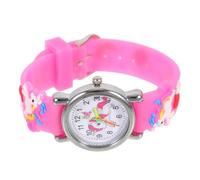 Yardwe Orologio Analogico con Motivo Fantastico per Bambine Anni Cinturino in Silicone Morbido Design Colorato e Resistente per Imparare con Comfort e Stile