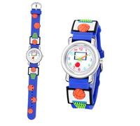 Yardwe Orologio Cartone Animato Bracciale Decorativo per Ragazzi e Ragazze Anni Regalo Creativo Basket Colori Casual Resistente e Facile da Leggere Colore Casuale