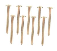 Yardwe Pali di Confine 10 Pezzi Picchetti da in Acciaio Inossidabile Segnalini di Confine Segna Picchetti Picchetti da Prato per Giardinaggio