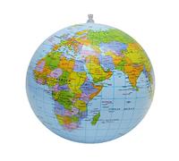 Yardwe Palla Gonfiabile Forma Globo PVC per Spiaggia e Piscina Educativo per Feste e Attività Estive