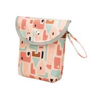 Yardwe Pannolini Rosa con Comfort Organizer Multifunzione per Fasciatoio Bottiglie e Accessori per Viaggi e Uso