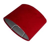 Yardwe Paralume Ovale Vellutato Rivestimento Antipelucchi, Coprilampada Leggero per Casa e Hotel, Decorazione Contemporanea per Lampada da Scrivania Compatibile E27 e E14, Facile