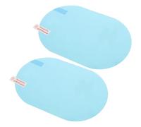Yardwe Pellicola per Specchietto Retrovisore Auto Antiappannamento e Antipioggia Pellicola Protettiva Laterale Ovale 135X95 CM Riduce Abbagliamento per Guida Sicura Notturna Set 1