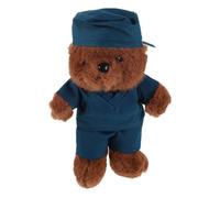 Yardwe Peluche a forma di orso - Peluche morbido da dottore, per infermiere, studente di medicina, scuola, compleanno, matrimonio, bomboniera