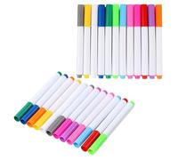 Yardwe Pennarelli a Gesso Liquido Fluorescenti 24 Pezzi per Lavagna Nera e Vetro, Colori Brillanti Lavabili, Punta Fine per Graffiti e Segnaletica in Bar e Ristoranti