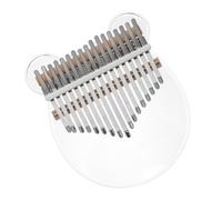 Yardwe Pianoforte Per Acrilico Kalimba Strumento Musicale Tasti Rinforzati Design Flessione Verso Basso Per Ridurre Disagio Di Suonare