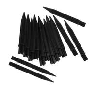 Yardwe Picchetti per Luci da Esterno e Design Moderno 15 Pezzi in ABS Nero Resistenti alle Intemperie Struttura Stabile per Giardino, Prato e Sentieri