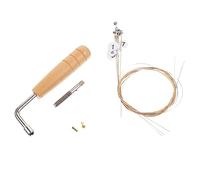 Yardwe Picchetti Vite Per Lira Accessori Sostitutivi Per Corda Lyre Chiave Per Accordatura Strumento Musicale Fissatore Corde Pratico e Durevole