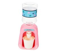 Yardwe Piccolo Erogatore D'acqua Unisex Distributore D'acqua Divertente Di Distributore Di Acqua Piccolo Distributore D'acqua Bel Di Fontana D'acqua Rosa Plastica