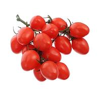 Yardwe Pomodorini Artificiali Realistici in Plastica per Decorazione Asilo Fotografia Vetrine Colore Rosso