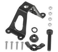 Yardwe Porta ruota di scorta in metallo per RC Crawler modello di auto include supporto staffa di ricambio per ruota di ricambio per appassionati di fai da te e fan auto telecomando