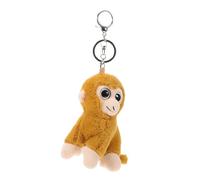 Yardwe Portachiavi Scimmia in Stoffa Morbida e Realistica Pupazzo Scimmietta per Borsa e Zaino Accessorio Versatile e Confortevole per Ragazzi e Ragazze