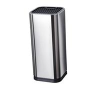 Yardwe Portacoltelli in Acciaio Inox, Supporto per Riporre Cutter Slot Multifunzione, Ceppo per Coltelli da Cucina Salvaspazio e Resistente alla Ruggine, per Organizzare Utensili
