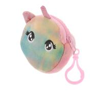 Yardwe Portamonete ad anello Pappa Braccialetto braccialetti schiaffi da festa braccialetto animale morbido giocattolo da polso slap band a tema unicorno cotone pp