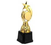 Yardwe Premio Sportivo in Plastica Forma di Stella Dorato per Studenti Ragazzo Ragazza Competizioni e attività di Valutazione