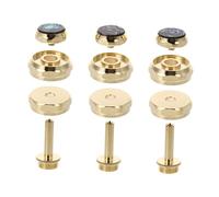 Yardwe Pulsante piccolo pulsante coperture per la stampa di trombe pulsanti di tromba Musica Accessori per tromba Accessori per musicisti calzante attrezzi fibbia a pistone a tromba rame