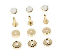 Yardwe Pulsante Piccolo Pulsante Pulsanti Accessori Per Corno Francese Pulsante Della Tromba Fibbia a Tromba Musica Pistone Pontone Pulsante Scatto Pulsante Del Corno Bianca Rame