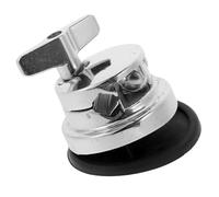 Yardwe Regolatore di Posizione per Grancassa Tom Drum Finitura Argento, Braccetto di Montaggio per Batteria, Supporto Stabile e Preciso per Kit Drum