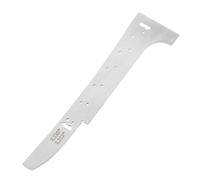 Yardwe Righello di Misurazione per Chitarra Strumento per Ponticelli di Violino Calibro per Misurata Altezza Righello per Misurata Azione delle Corde Strumento per Fabbricazione di Ponti