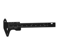 Yardwe Righello per Sopracciglia Portatile in Plastica con Doppia Scala Misuratore Professionale per Misurare la Distanza delle Sopracciglia Strumento Preciso per Trucco e Microblading