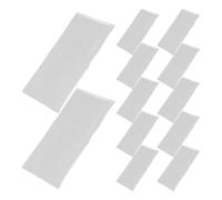 Yardwe Sacchetti PVA Solubili in Acqua Dimensioni 6x12cm per Pesca alla Carpa, 100 Pezzi, Borsa a Rete per Esche Solide per Uso di Pesca