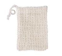 Yardwe Sacchetto per Sapone in Sisal Naturale per Donne, Spugna Esfoliante Beige Alta Assorbenza e Facile da Pulire, la Pulizia del Viso