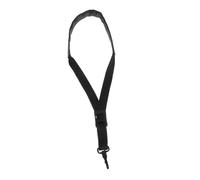 Yardwe Saxophone Neck Strap in Faux Leather Padded For Tenor Soprano Adjustable Lightweight Shoulder Harness With Secure Hook For Comfortable Playing