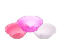 Yardwe Set 3 Bacinelle Rotonde in Plastica per Pulizia del Viso, Portatili e Confortevoli, per Cucina e Lavanderia, Esperienza Spa a Casa o Salone