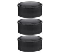 Yardwe Set 3 Cuscini Espositore in Pu Nero per Orologi e Gioielli, Supporti Portagioie Anti-graffio per Braccialetti, Accessori Protezione Professionale per Armadi e Vetrine