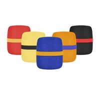 Yardwe Set 5 Pezzi Coperture Protettive in Spugna per Microfono, Parafreddo Ispessito Colorato, Accessori per Uso Interno ed Esterno in Ktv, Conferenze e Spettacoli Colore Colore Casuale