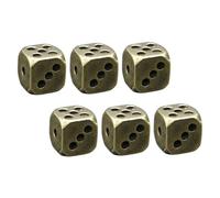 Yardwe Set 6 in Ottone Retrò da Estetici per Feste Accessori da Tavolo per Intrattenimento e Giochi Ruolo in Ottone per Picnic e Riunioni