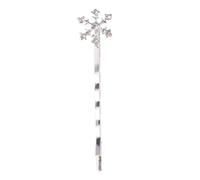 Yardwe Set 6 Pezzi Fermagli Chioma Fiocco a Forma di Fiocco Bianco in Lega, Adatti per Chioma Corti o Lunghi e Sottili o Spessi, Accessori per Bambina