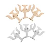 Yardwe Set 6 Spille Simbolo Psi in Lega Oro e Argento, Spilla Distintivi da Dottore e Psicologa, Accessori Decorativi per Giacche, Zaini e Abiti, Regalo per Medici e Infermiere