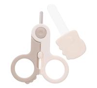 Yardwe Set la Cura delle Unghie del Bebè Struttura Ergonomica e Impugnatura Confortevole, in Abs e Acciaio Inox, per Uso Domestico e Ragazzo Ragazza