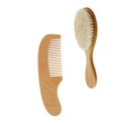 Yardwe Spazzola Per Shampoo in Legno Pettini Massaggianti Portatili Kit Per Lavaggio Dei Del Ragazzo Rimuove Sporco Capelluto Promuove La Circolazione Sanguigna