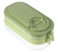 Yardwe Stampo per Ravioli 3 in 1 Design Ergonomico, in Plastica Pp, Facile da Pulire e Riutilizzabile Scatola di Conservazione Integrata fare Ravioli