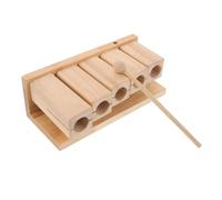 Yardwe Strumenti Musicali per Legno Percussioni con Toni Blocchi Sonori e Mazzuolo Educativo Sicuro e Leggero per Concerti e Scuole