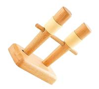 Yardwe Supporto Da Parete Per Chitarra in Legno Massello Gancio Da Parete Per Chitarra Design Per Facile Installazione e Rimozione Adatto Chitarre Acustiche Classiche Ed Ukulele Per