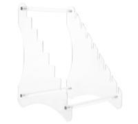 Yardwe Supporto per Cutter in Acrilico Facile da Pulire Design Unico e Organizzazione Efficiente per Esporre Coltelli da Cucina in Modo Elegante
