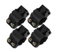 Yardwe Supporto per Lucchetto a Cavo e Porta Lucchetto per Bicicletta, 4 in Plastica per 3,6 CM, Adatto a Bici da Strada e Mountain Bike per Ciclisti Attivi