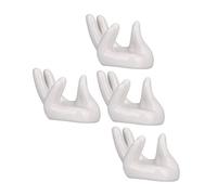 Yardwe Supporto Per Ocarina 4 Pezzi Supporto Per Ocarina Supporto Portatile Per Ocarina Supporto Per Ocarina A Forma Di Mano Base Per Ocarina In Ceramica Strumenti Musicali