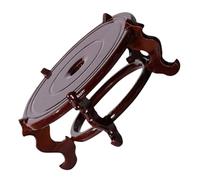 Yardwe Supporto per Piante in Plastica 12 Pollici, Portavasi a Piedistallo Leggero e Resistente, Espositore Vintage per Interni Ed Esterni, Sollevatore per Vaso Decorativo da Giardino e Balcone