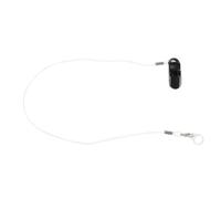 Yardwe Supporto per Trasparente Anti-Smarrimento Cordino per Apparecchi Acustici Clip Nera Cinturino Resistente per e Anziani Accessorio Pratico per Uso Quotidiano