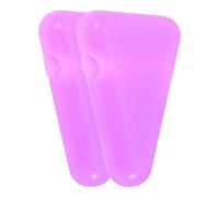 Yardwe Supporto Stabilizzatore Multifunzione Base Triangolare per Diapason 2 Pezzi in Silicone e Attività All'aperti per Meditazione per Musicisti Professionisti